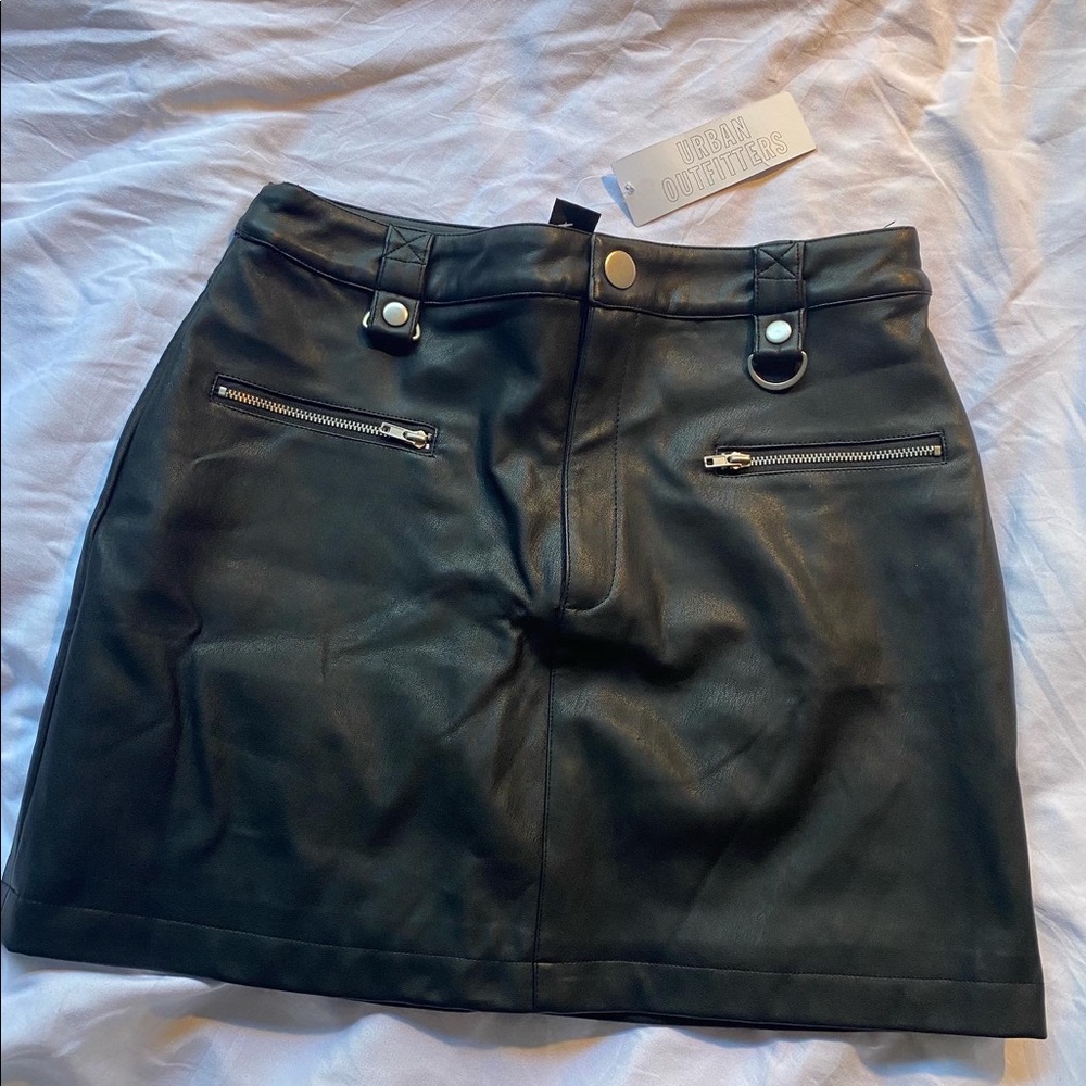 Urban Outfitters Brand New with Tags Leather Mini Skirt